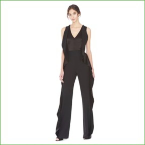 Alice + Olivia black jumpsuit - "Sarandon" - Picture 1 of 3
